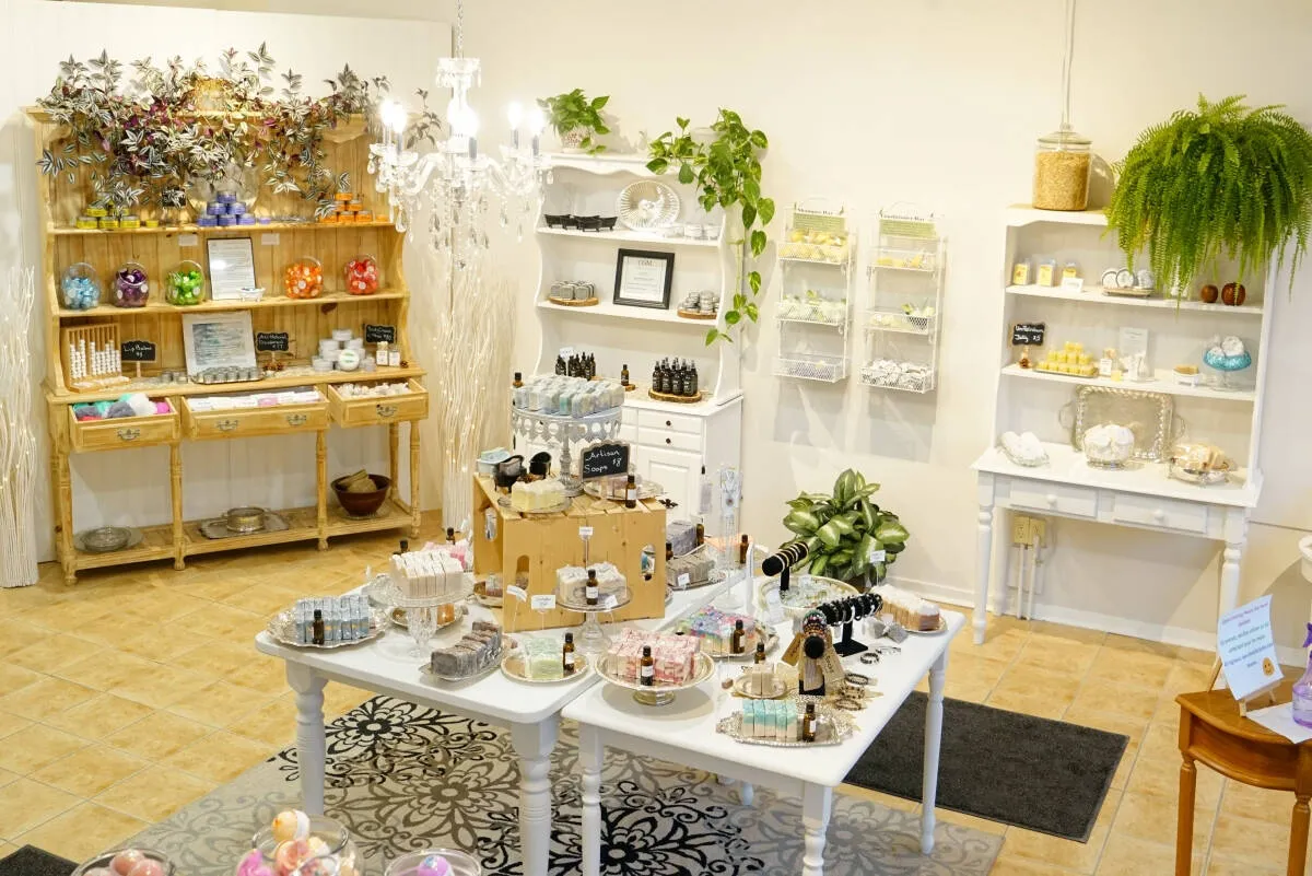 Handcrafted artisan soap bars and natural skincare products from V.R. Sudz N' Stuff
